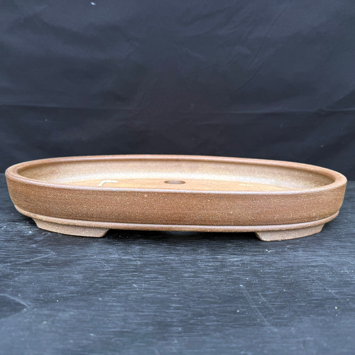 17” Fine-Rim Oval Handmade Jack Hoover Pot No. 634