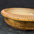 7” Round Dish with Golden Speckled Glaze – Jack Hoover Pot No. 644
