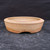 6.75” Round Dish with Chiseled Rim Pattern – Jack Hoover Pot No. 660