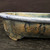 9.75” Rect-Oval Blue-Wash Wood-Fired Handmade Bruce Lenore Pot No. 141