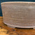 13.25" Deep Oval Reddish-Brown Handmade Jack Hoover Bonsai with Textured Lower Band - No. 672