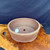 13.25" Deep Oval Reddish-Brown Handmade Jack Hoover Bonsai with Textured Lower Band - No. 672