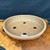 16.5" Oval Brown Unglazed Jack Hoover Bonsai Pot – Carved Textured  – No. 693