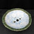 10" John Fazzino Handmade Bonsai Pot – Round with Textured Green Glaze No. JF-021