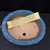 10" Handmade Oval Bonsai Pot by John Fazzino – Textured Turquoise with “Love” Symbol No. JF-036