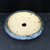 11" Textured Oval Bonsai Pot in Deep Green Lava Glaze – John Fazzino No. JF-050