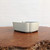 Cream Glazed Bonsai Pot