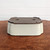 Cream Glazed Bonsai Pot