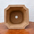 11" Etched Unglazed Yixing Ceramic Pot For Cascade Bonsai (1667)