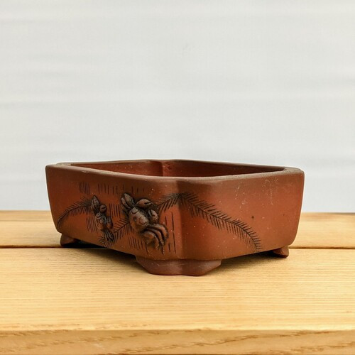 5" Unglazed Yixing Pot (#869)